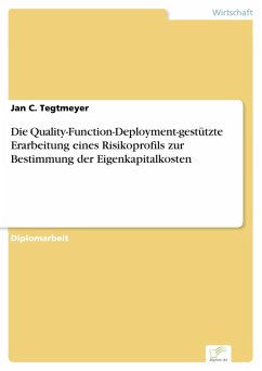 Die Quality-Function-Deployment-gestützte Erarbeitung eines Risikoprofils zur Bestimmung der Eigenkapitalkosten (eBook, PDF) - Tegtmeyer, Jan C.
