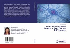 Vocabulary Acquisition Patterns in Adult Tertiary (ESL) Learners - Giridharan, Beena