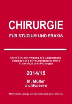 Cover Chirurgie für Studium und Praxis 2014/15