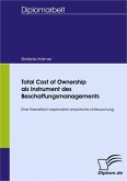 Total Cost of Ownership als Instrument des Beschaffungsmanagements (eBook, PDF)