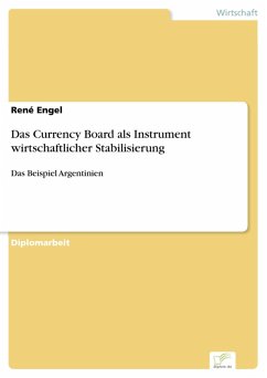Das Currency Board als Instrument wirtschaftlicher Stabilisierung (eBook, PDF) - Engel, René