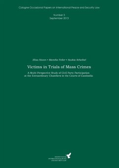 Victims in Trials of Mass Crimes (eBook, ePUB)