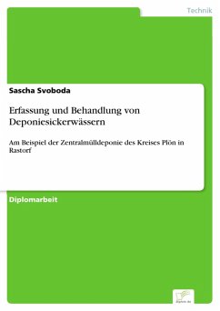 Erfassung und Behandlung von Deponiesickerwässern (eBook, PDF) - Svoboda, Sascha