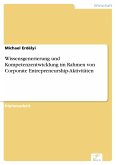 Wissensgenerierung und Kompetenzentwicklung im Rahmen von Corporate Entrepreneurship-Aktivitäten (eBook, PDF)