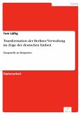 Transformation der Berliner Verwaltung im Zuge der deutschen Einheit (eBook, PDF)