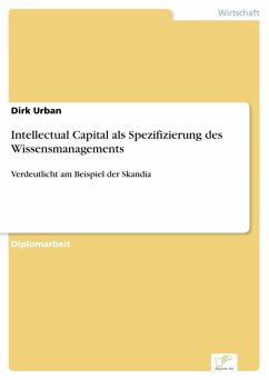 Intellectual Capital als Spezifizierung des Wissensmanagements (eBook, PDF) - Urban, Dirk