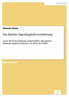 Die Baseler Eigenkapitalvereinbarung (eBook, PDF) - Kanz, Hannes