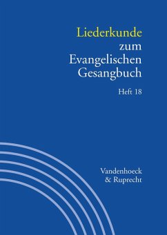 Cover Liederkunde zum Evangelischen Gesangbuch. Heft 18 (eBook, PDF)