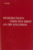 Bemerkungen über den Brief an die Kolosser (eBook, ePUB)