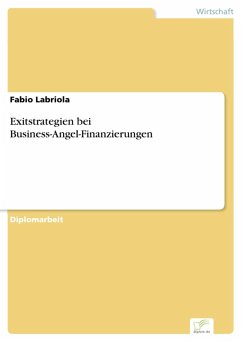 Exitstrategien bei Business-Angel-Finanzierungen (eBook, PDF) - Labriola, Fabio