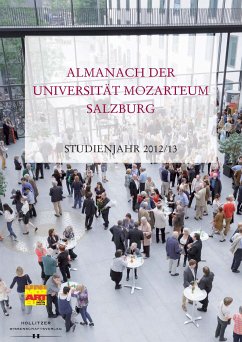 Cover Almanach der Universität Mozarteum Salzburg