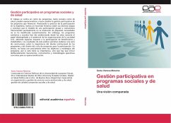 Gestión participativa en programas sociales y de salud - Messina, Sonia Vanesa