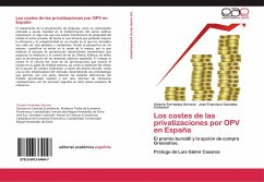 Los costes de las privatizaciones por OPV en España - Ferrández Serrano, Victoria;González Carbonell, José Francisco