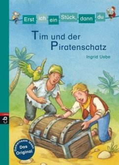 Tim und der Piratenschatz / Erst ich ein Stück, dann du. Minibücher Bd.4 - Uebe, Ingrid