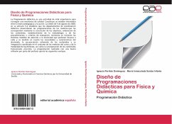 Diseño de Programaciones Didácticas para Física y Química - Periñán Domínguez, Ignacio;Santos Infante, Maria Inmaculada