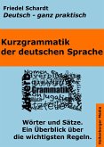 Kurzgrammatik der deutschen Sprache (eBook, ePUB)