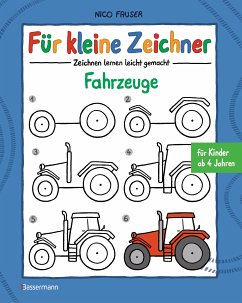 Für kleine Zeichner - Fahrzeuge (eBook, ePUB) - Fauser, Nico