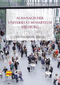 Almanach der Universität Mozarteum Salzburg (eBook, PDF)