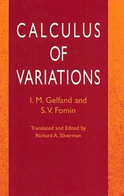 Calculus of Variations (eBook, ePUB) - Gelfand, I. M.; Fomin, S. V.