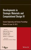 Developments in Strategic Materials and Computational Design IV, Volume 34, Issue 10 (eBook, PDF)