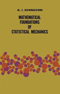 Mathematical Foundations of Statistical Mechanics (eBook, ePUB) - Khinchin, A. Ya.