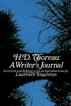 H. D. Thoreau, a Writer's Journal (eBook, ePUB)