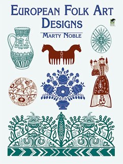 European Folk Art Designs (eBook, ePUB) - Noble, Marty