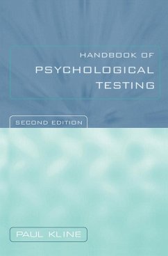 Handbook of Psychological Testing (eBook, ePUB) - Kline, Paul