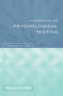 Cover Handbook of Psychological Testing (eBook, ePUB)