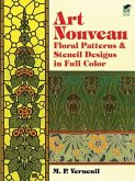 Art Nouveau Floral Patterns and Stencil Designs in Full Color (eBook, ePUB)