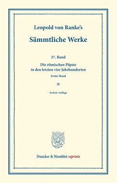 Sämmtliche Werke. - Ranke, Leopold von