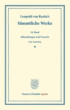 Sämmtliche Werke - Ranke, Leopold von