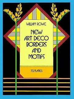 New Art Deco Borders and Motifs (eBook, ePUB) - Rowe, William
