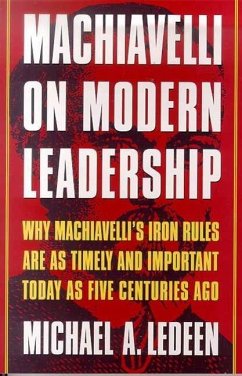 Cover Machiavelli on Modern Leadership (eBook, ePUB)