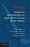 HPCR Manual on International Law Applicable to Air and Missile Warfare (eBook, ePUB)