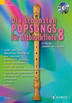 Die schönsten Popsongs für Alt-Blockflöte