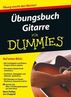 Übungsbuch Gitarre für Dummies, m. Audio-CD - Phillips, Mark; Chappell, Jon