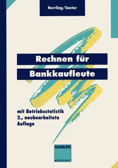 Rechnen für Bankkaufleute - Herrling, Erich; Sauter, Werner