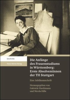 Cover Die Anfänge des Frauenstudiums in Württemberg: Erste Absolventinnen der TH Stuttgart