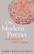 On Modern Poetry (eBook, ePUB) - Bild 1