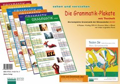 Die Grammatik-Plakate A1/A2, m. 1 Beilage, m. 1 Buch - Luscher, Renate