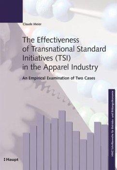 The Effectiveness of Transnational Standard Initiatives (TSI) in the Apparel Industry - Meier, Claude