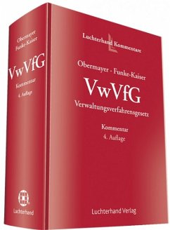 VwVfG - Verwaltensverfahrensgesetz - Obermayer, Klaus und Michael Funke-Kaiser