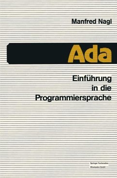 Einführung in die Programmiersprache Ada - Nagl, Manfred