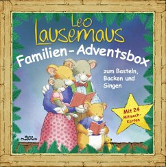 Leo Lausemaus Familien-Adventsbox, 24 Mitmachkarten