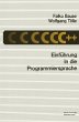 Einführung in die Programmiersprache... - Bild 1