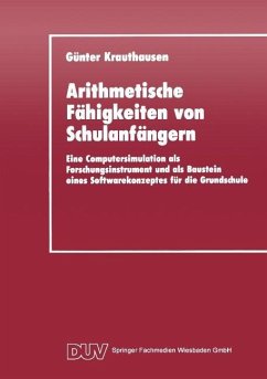 Arithmetische Fähigkeiten von Schulanfängern - Krauthausen, Günter