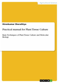 Practical manual for Plant Tissue Culture (eBook, PDF)