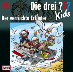 Der verrückte Erfinder / Die drei Fragezeichen-Kids Bd.39 (Audio-CD) - Blanck, Ulf