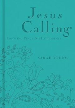 Jesus Calling, Teal Leathersoft, with Scripture References - Young, Sarah